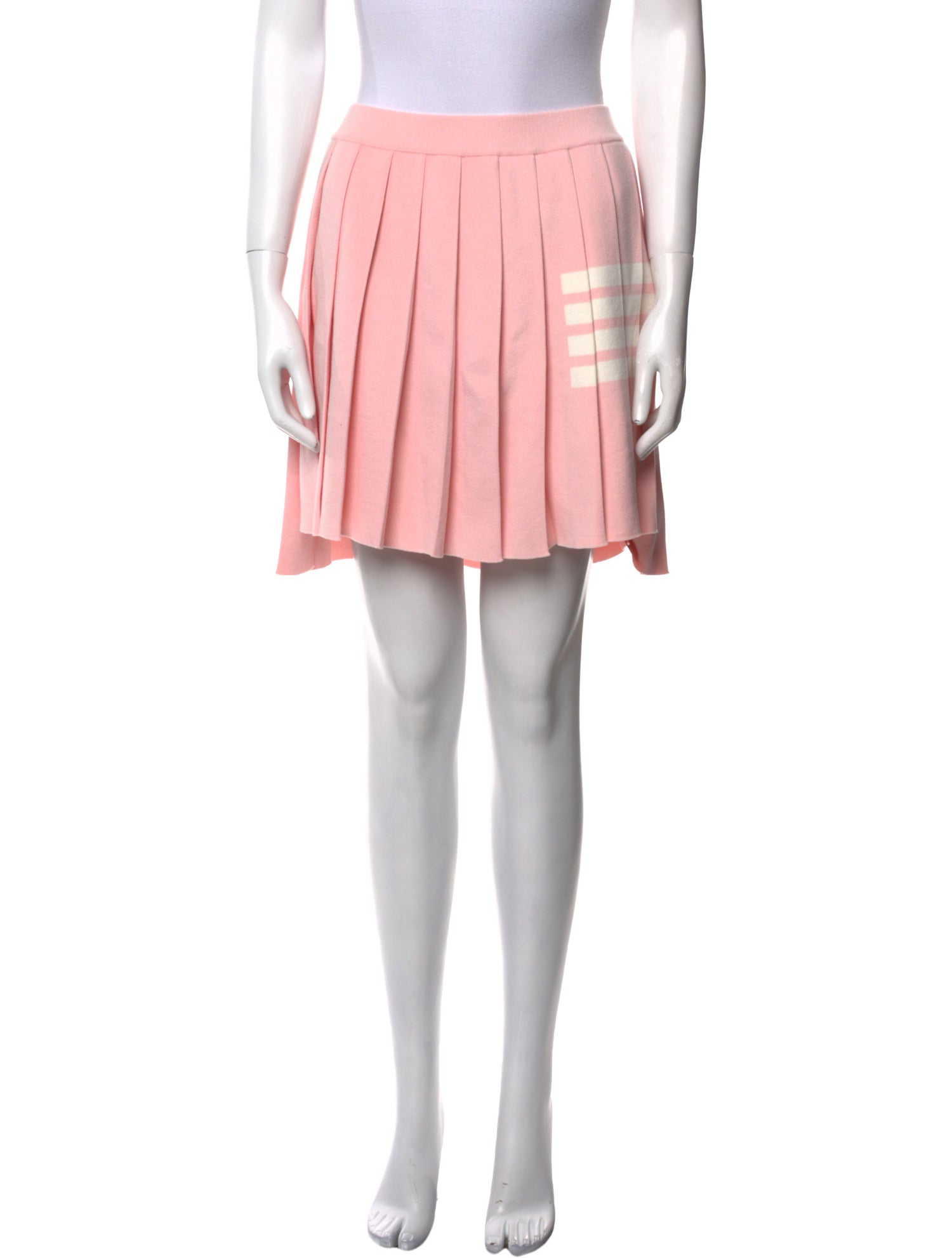 Thom Browne Grosgrain Trim Mini Skirt