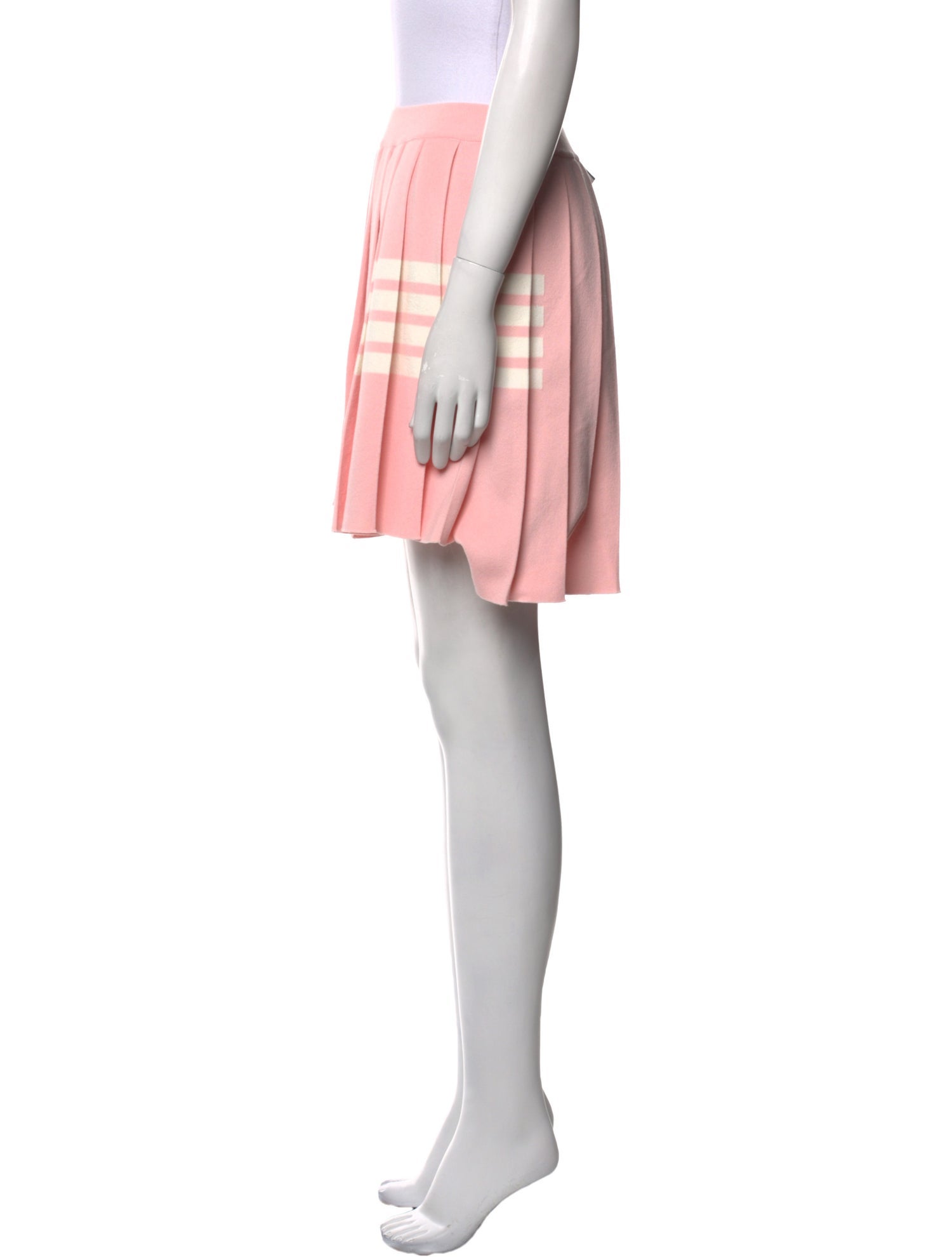 Thom Browne Grosgrain Trim Mini Skirt