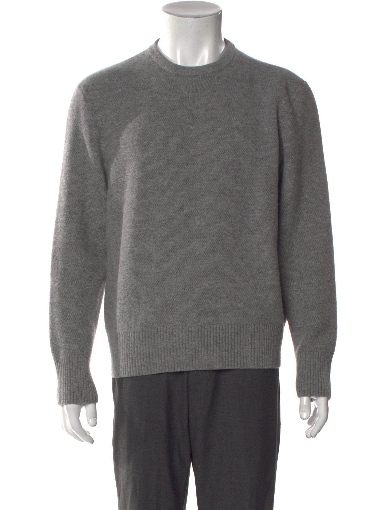 Thom Browne Virgin Wool Crew Neck Pullover