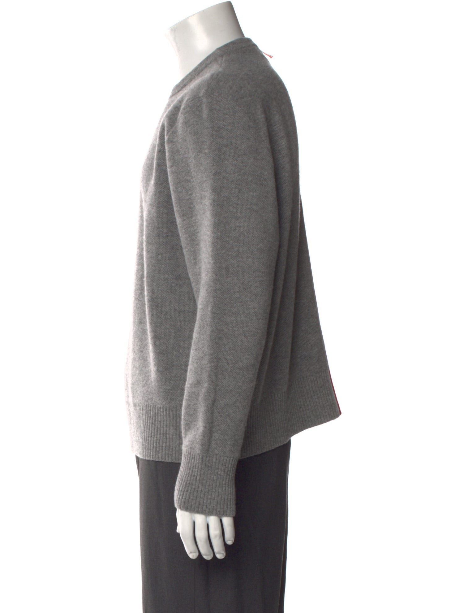 Thom Browne Virgin Wool Crew Neck Pullover