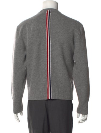 Thom Browne Virgin Wool Crew Neck Pullover