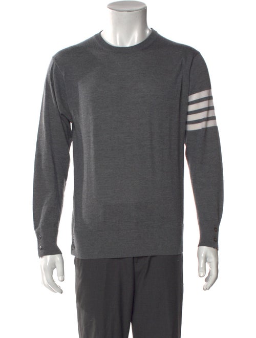 Thom Browne Wool Crew Neck Pullover