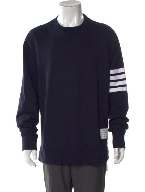 Thom Browne 4 Bar Stripe Striped Pullover