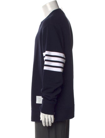 Thom Browne 4 Bar Stripe Striped Pullover