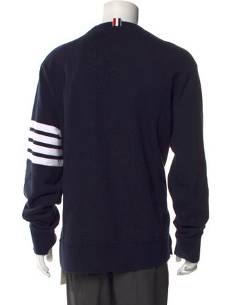 Thom Browne 4 Bar Stripe Striped Pullover