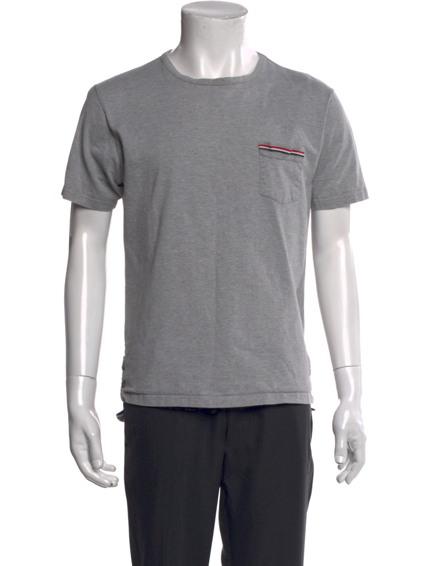 Thom Browne Graphic Print Crew Neck T-Shirt