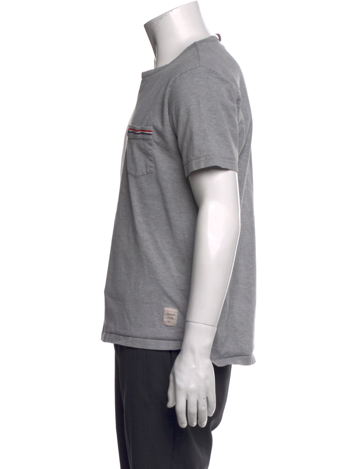 Thom Browne Graphic Print Crew Neck T-Shirt