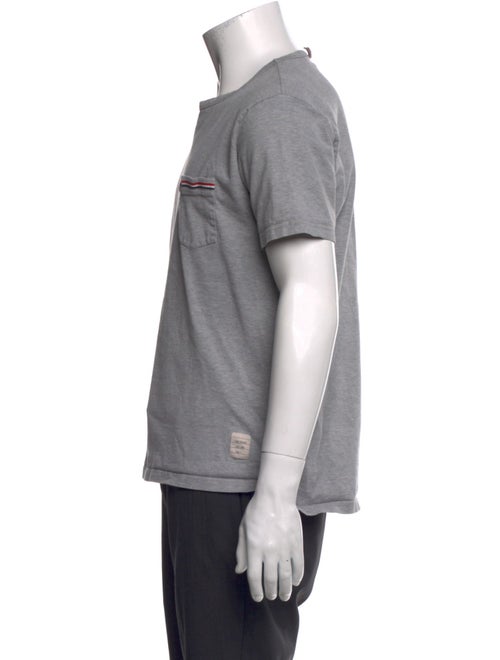 Thom Browne Graphic Print Crew Neck T-Shirt