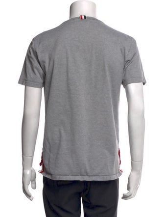 Thom Browne Graphic Print Crew Neck T-Shirt