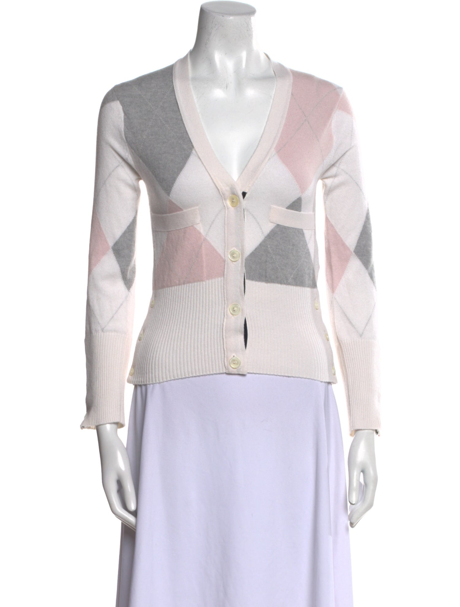 Thom Browne Cashmere Printed Sweater