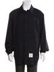 Thom Browne Wool Long Sleeve Dress Shirt