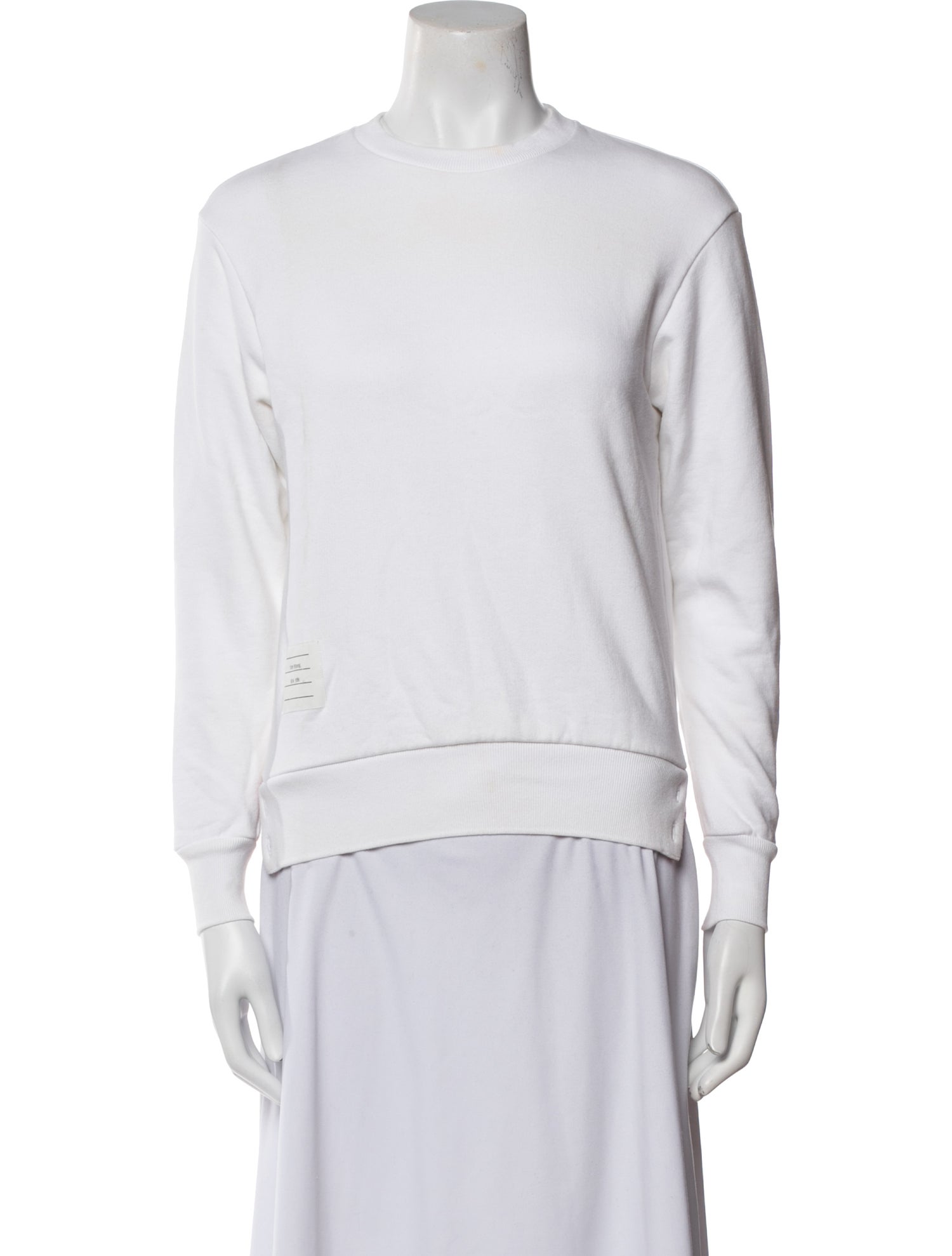 Thom Browne Crew Neck Long Sleeve Sweatshirt