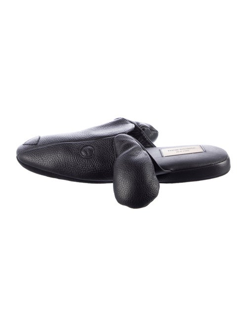 Thom Browne Leather Slippers