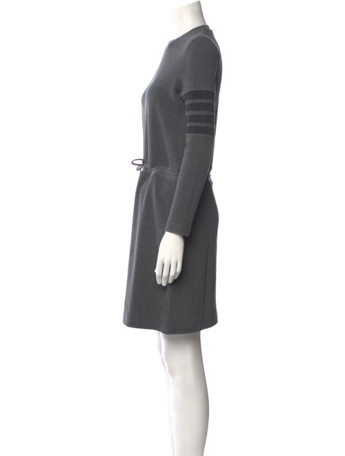 Thom Browne 4-Bar Waffle Mini Dress