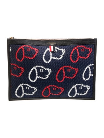 Thom Browne Raffia Portfolio