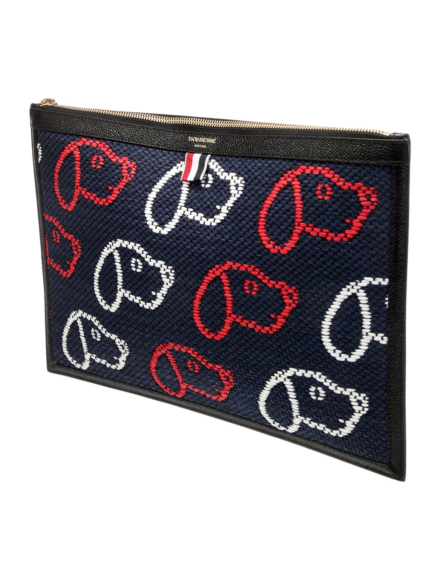 Thom Browne Raffia Portfolio