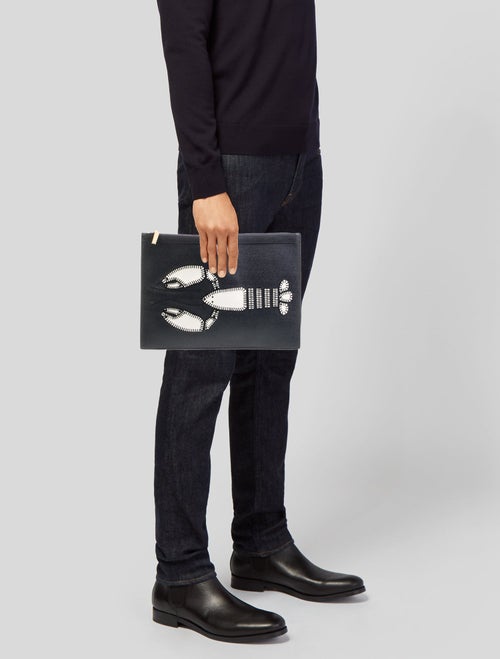 Thom Browne Leather Portfolio