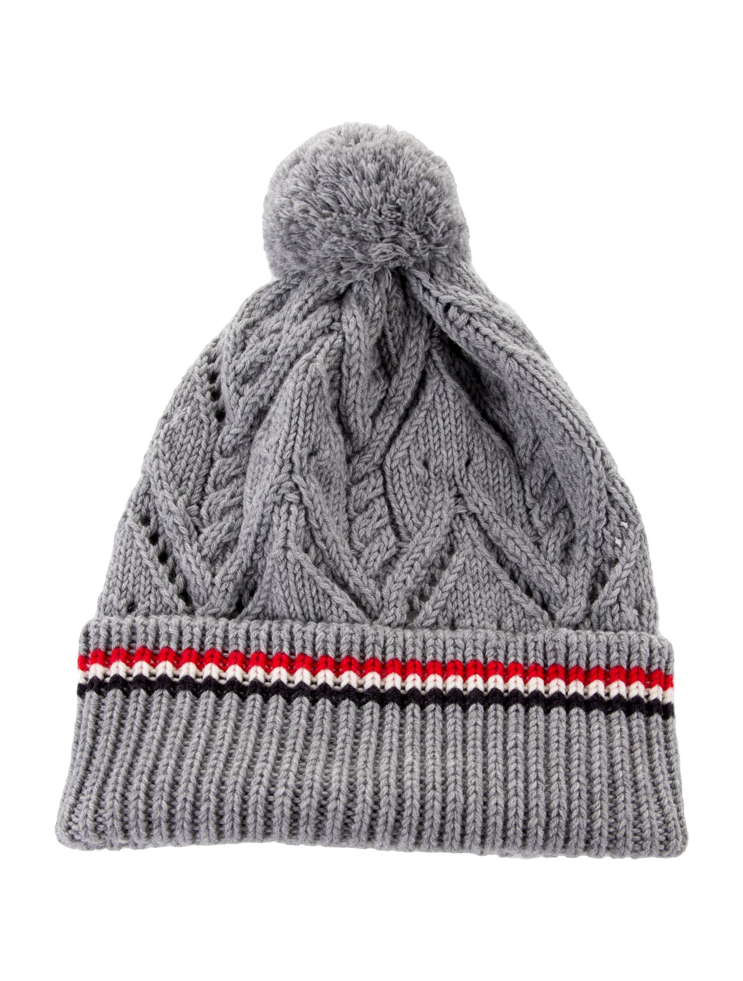 Thom Browne Wool Knit Beanie