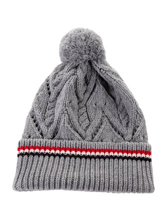Thom Browne Wool Knit Beanie