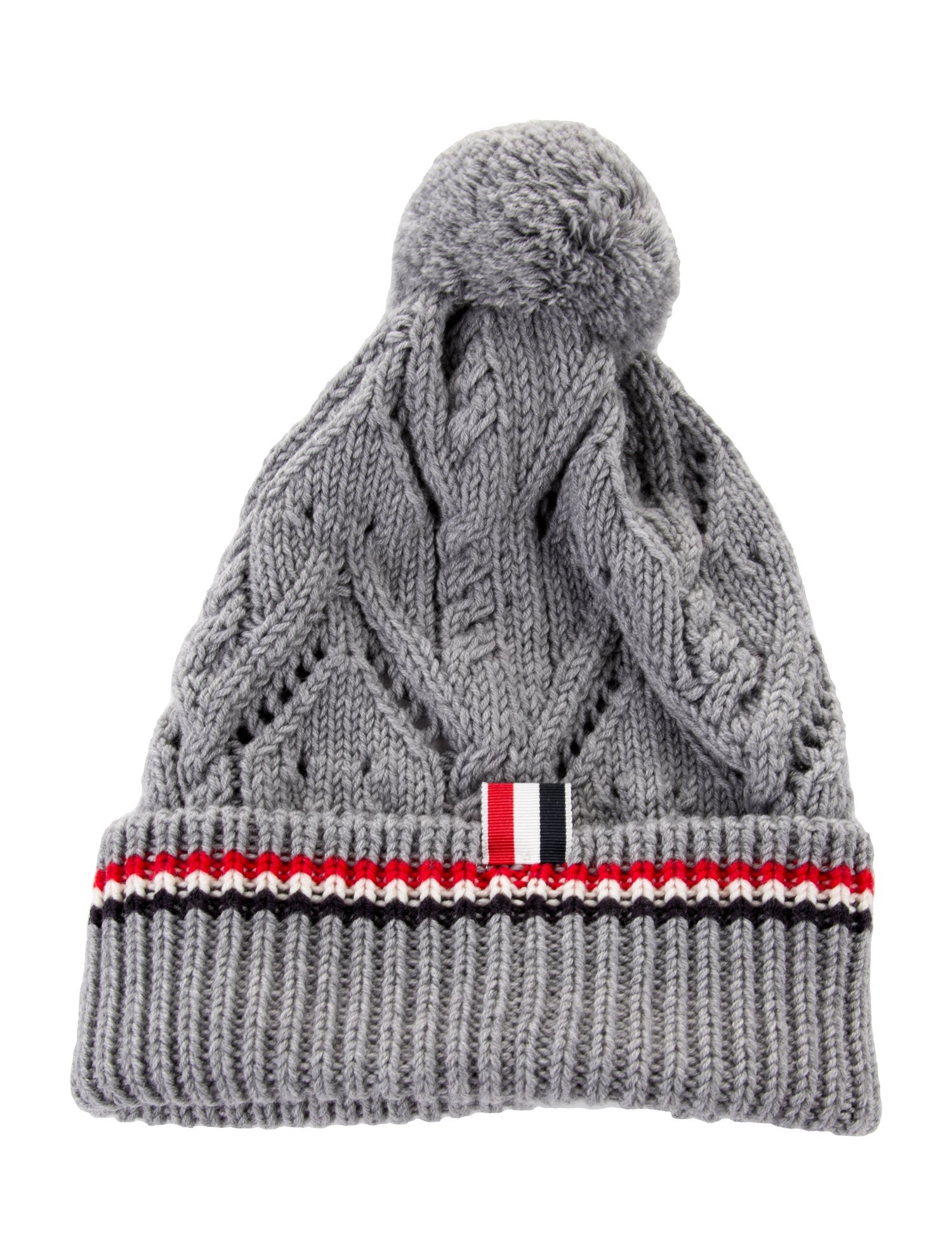 Thom Browne Wool Knit Beanie