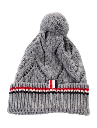 Thom Browne Wool Knit Beanie