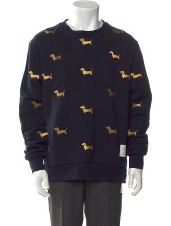 Thom Browne Hector Print Printed Sweatshirt