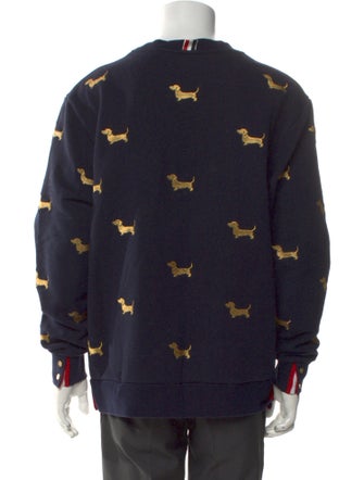 Thom Browne Hector Print Printed Sweatshirt