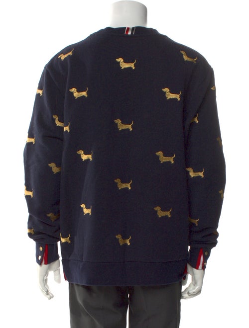 Thom Browne Hector Print Printed Sweatshirt