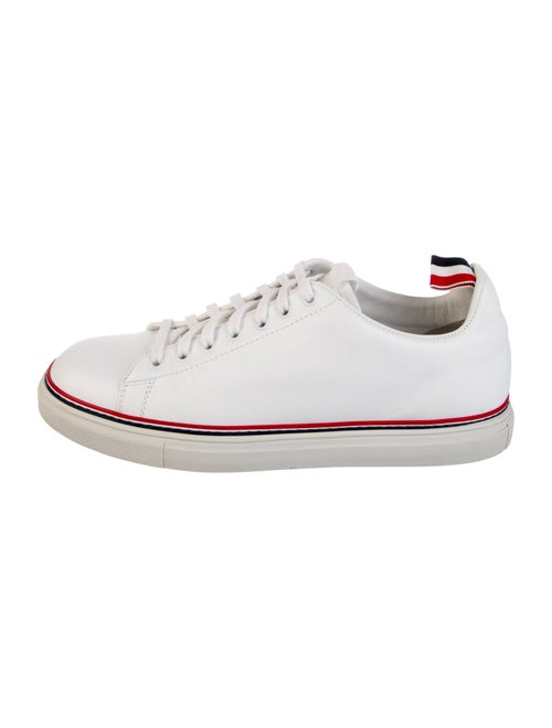 Thom Browne Leather Printed Sneakers