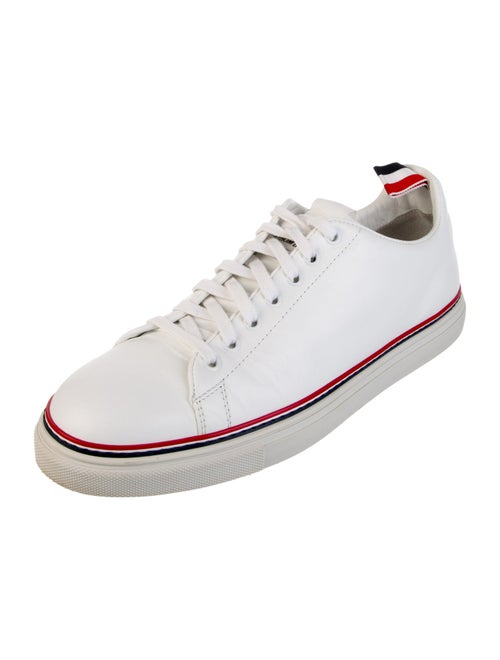 Thom Browne Leather Printed Sneakers