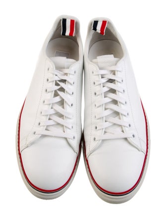 Thom Browne Leather Printed Sneakers