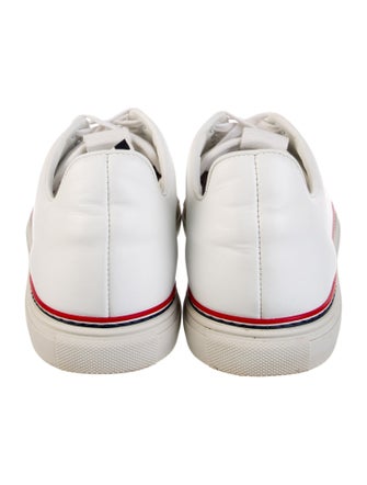Thom Browne Leather Printed Sneakers