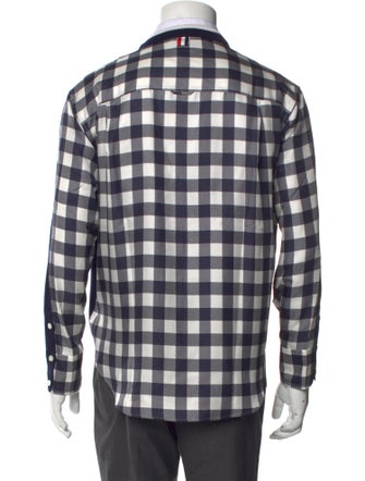 Thom Browne Silk Striped Cardigan