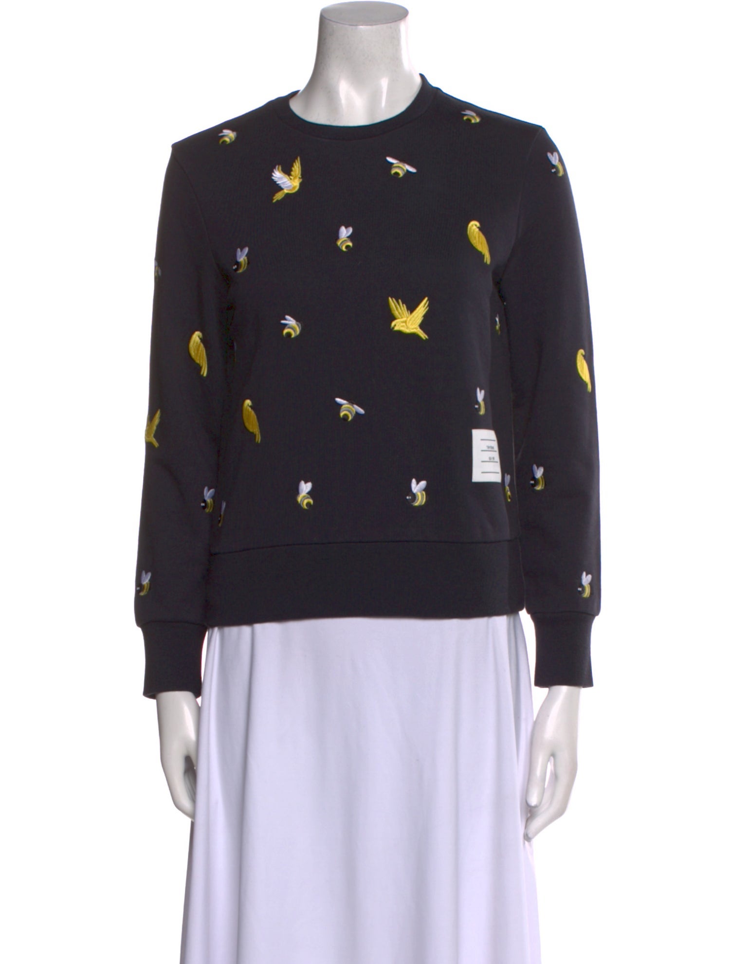 Thom Browne Printed Crew Neck Sweatshirt w/ Tags