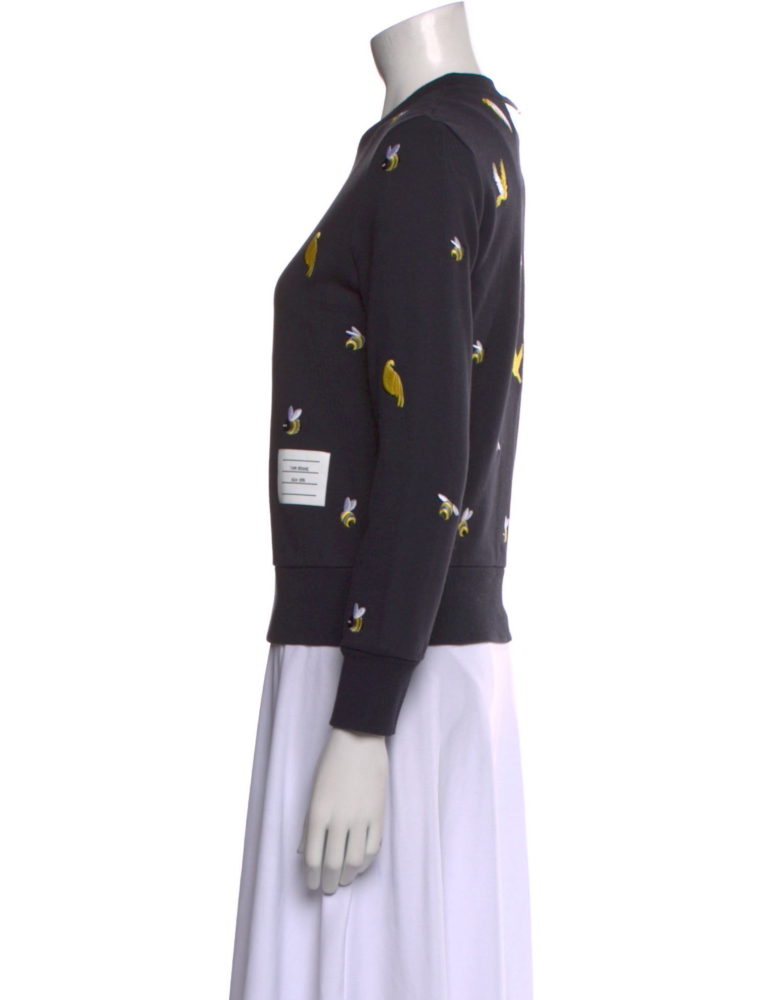 Thom Browne Printed Crew Neck Sweatshirt w/ Tags