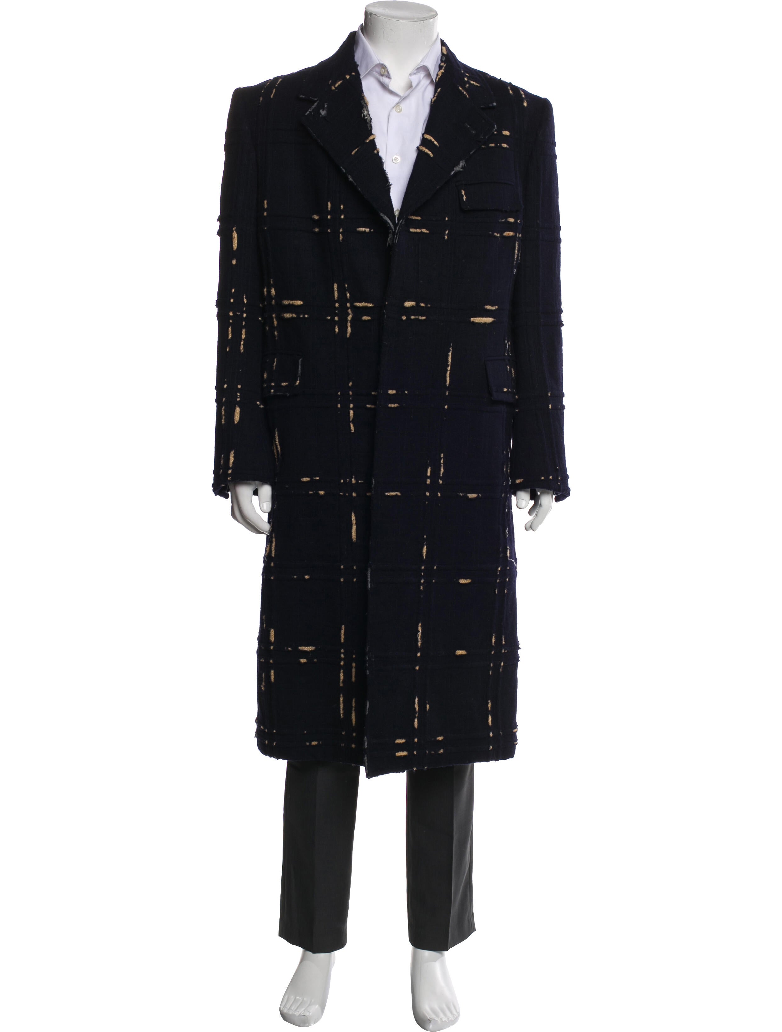 Thom Browne Wool Printed Parka