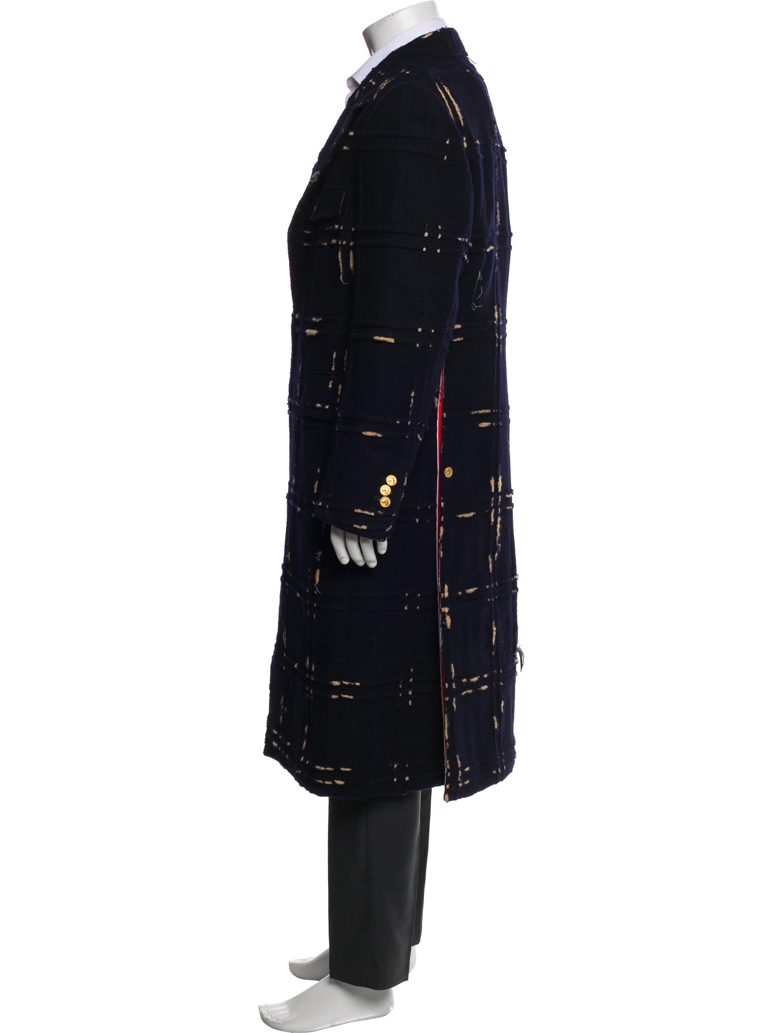 Thom Browne Wool Printed Parka