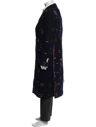 Thom Browne Wool Printed Parka