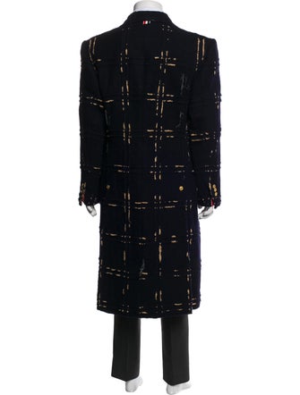 Thom Browne Wool Printed Parka