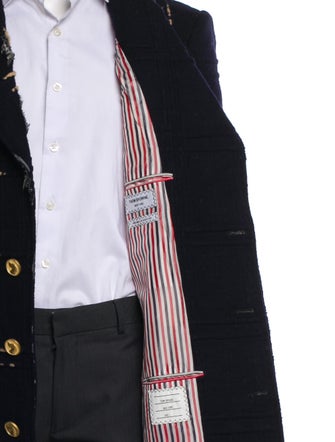 Thom Browne Wool Printed Parka