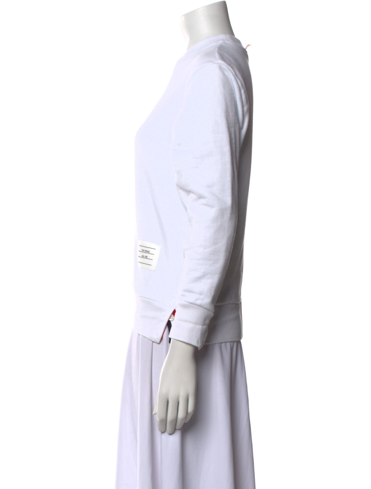 Thom Browne Crew Neck Long Sleeve Sweatshirt