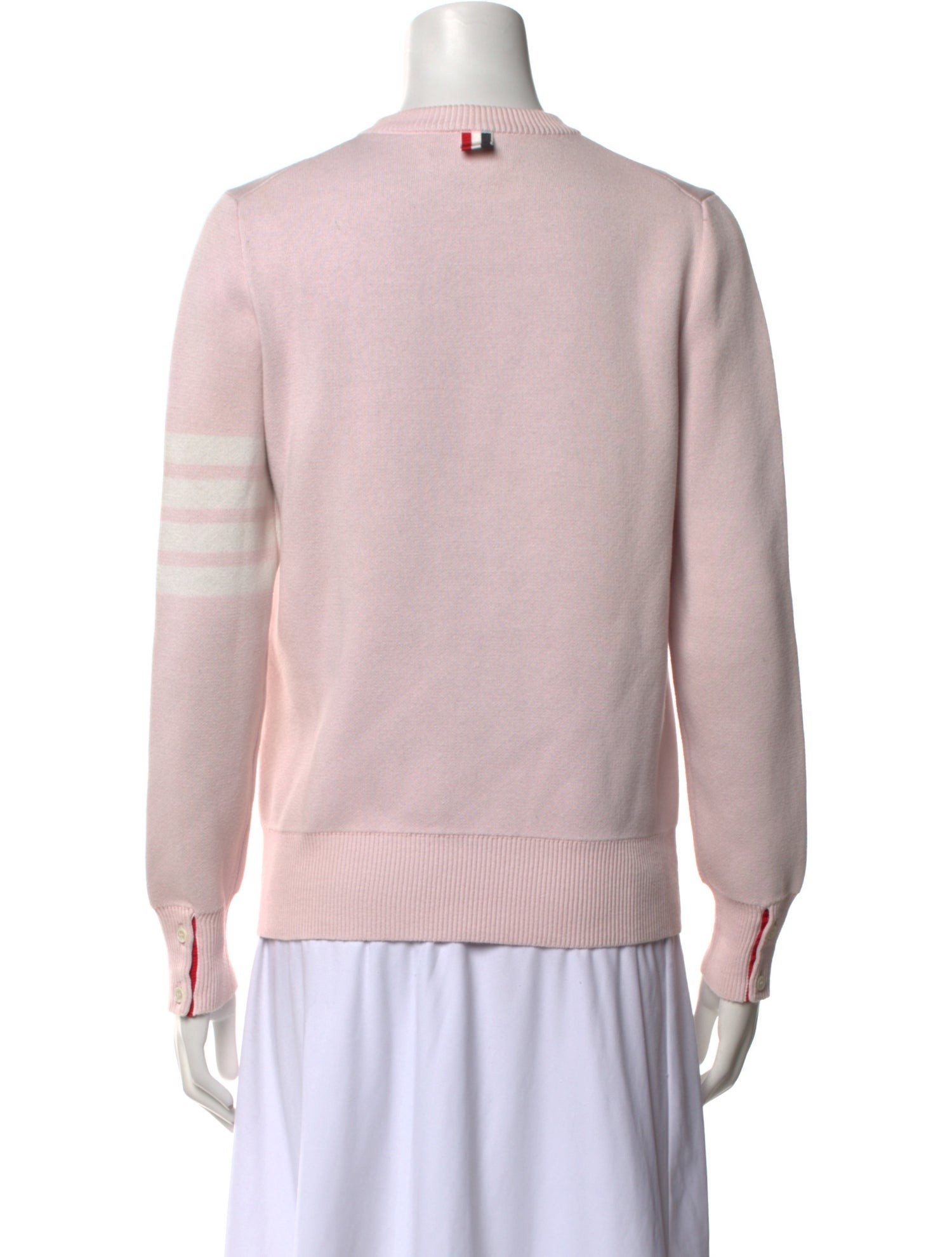 THOM BROWNE ピンク クルーネック セーター 18589460_41212302_600.jpg