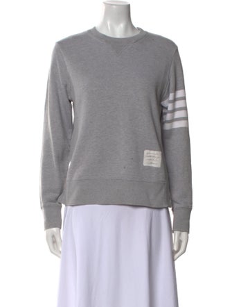 Thom Browne Crew Neck Long Sleeve Sweatshirt