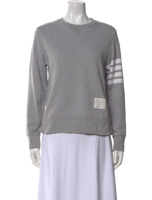 Thom Browne Crew Neck Long Sleeve Sweatshirt