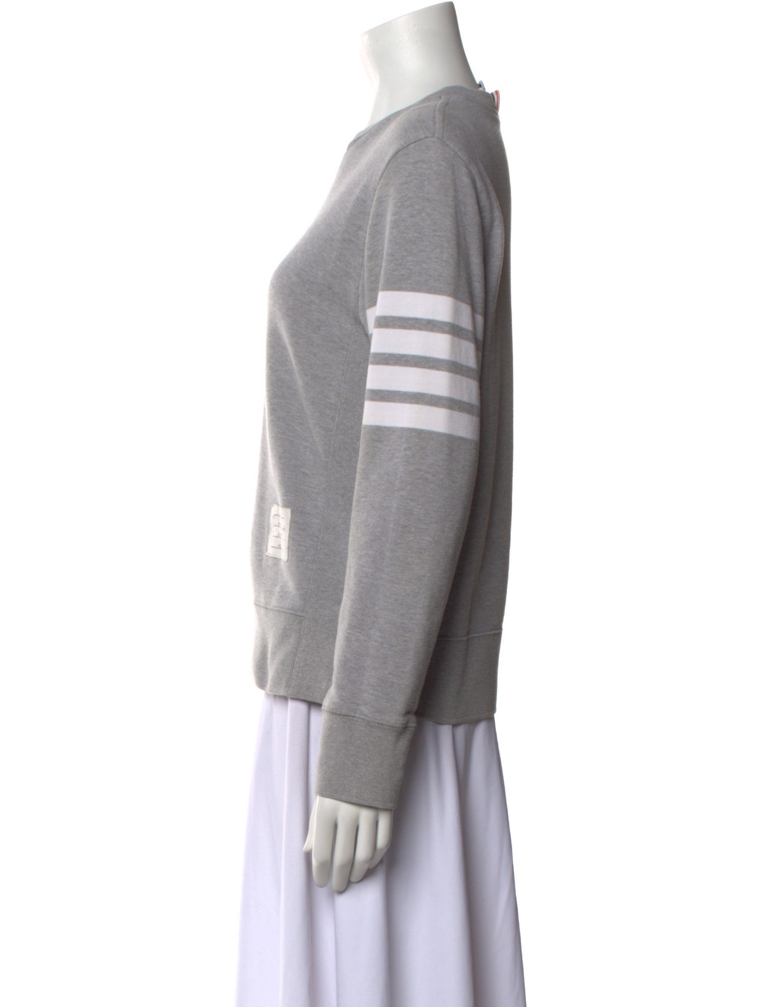 Thom Browne Crew Neck Long Sleeve Sweatshirt