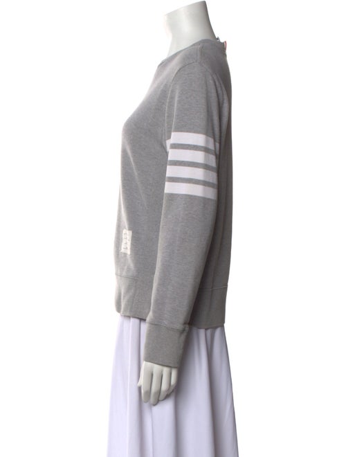 Thom Browne Crew Neck Long Sleeve Sweatshirt