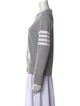 Thom Browne Crew Neck Long Sleeve Sweatshirt