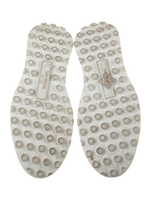 Thom Browne Suede Grosgrain Trim Sneakers