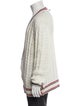 Thom Browne Striped V-Neck Cardigan