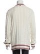 Thom Browne Striped V-Neck Cardigan